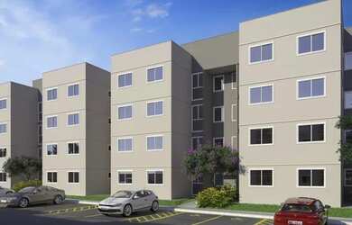 Imagem: O apartamento possui 2 Dormitórios, 2 Banheiros, 2 Vagas na