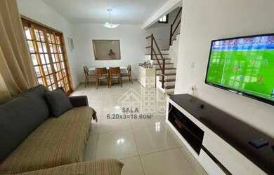 Imagem: A casa possui 3 Dormitórios, 1 Banheiro, 3 Vagas na garagem