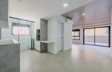 Imagem: O apartamento para alugar possui 1 Dormitório, 1 Banheiro