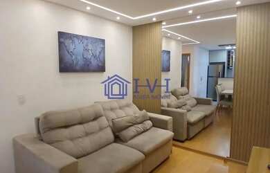 Imagem: O apartamento possui 2 Dormitórios, 1 Banheiro, 1 Vaga na garagem