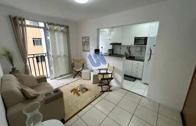 Imagem: O apartamento possui 2 Dormitórios, 1 Banheiro, 1 Vaga na garagem