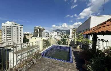 Imagem: O apartamento na cobertura possui 5 Dormitórios, 4 Banheiros