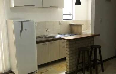 Imagem: O studio possui 1 Banheiro, 30m² de Área e Imóvel mobiliado