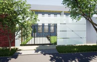 Imagem: A casa possui 4 Dormitórios, 1 Banheiro, 1 Vaga na garagem