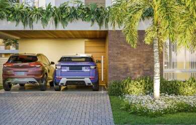 Imagem 4: Casa Duplex em Construção no Terras Alphaville 1