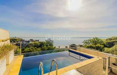 Imagem: O apartamento na cobertura possui 3 Dormitórios, 5 Banheiros