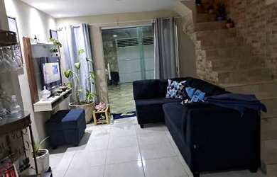 Imagem: A casa em condomínio possui 2 Dormitórios, 3 Banheiros, 1