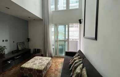 Imagem: O apartamento possui 1 Dormitório, 2 Banheiros, 1 Vaga na garagem