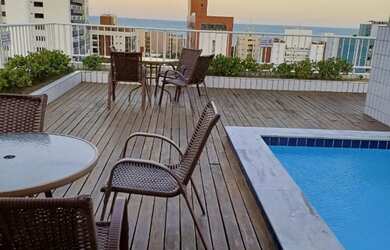 Imagem: O apartamento possui 1 Dormitório, 1 Banheiro, 1 Vaga na garagem