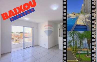 Imagem: O apartamento possui 2 Dormitórios, 1 Banheiro, 1 Vaga na garagem