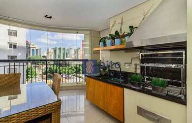 Imagem: O apartamento possui 3 Dormitórios, 5 Banheiros, 3 Vagas na