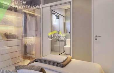 Imagem: O apartamento possui 2 Dormitórios, 1 Banheiro, 1 Vaga na garagem