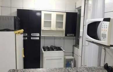 Imagem: A kitnet possui 1 Dormitório, Imóvel mobiliado e está localizado