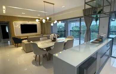 Imagem: O apartamento possui 3 Dormitórios, 4 Banheiros, 3 Vagas na