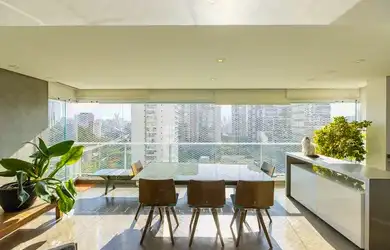 Imagem 4: Moderno apartamento com vista espetacular no Brooklin R$ 2.140.000 Av. Portugal , 1048