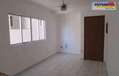 Imagem: O apartamento possui 1 Dormitório, 1 Banheiro, 1 Vaga na garagem