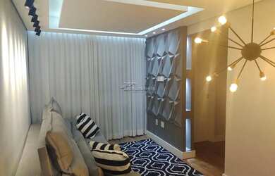 Imagem: O apartamento possui 2 Dormitórios, 1 Banheiro, 1 Vaga na garagem