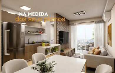 Imagem: O apartamento possui 3 Dormitórios, 2 Banheiros, 1 Vaga na