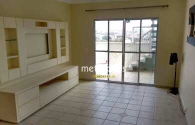 Imagem: O apartamento na cobertura possui 3 Dormitórios, 3 Banheiros