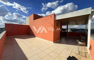 Imagem: O apartamento na cobertura para alugar possui 3 Dormitórios