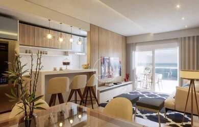 Imagem: O apartamento possui 2 Dormitórios, 2 Banheiros, 1 Vaga na