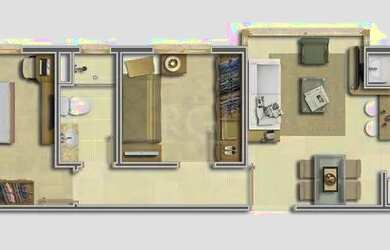 Imagem 4: Apartamento para Venda - 42.51m², 2 dormitórios, Cavalhada