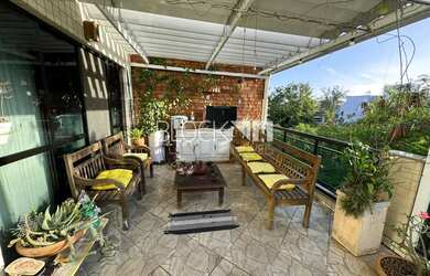 Imagem: O apartamento na cobertura possui 3 Dormitórios, 3 Banheiros