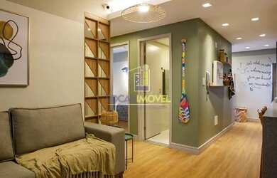 Imagem 4: Apartamento novo todo mobiliado de 3 quartos 1 suíte e vaga para 2 carros em Condomínio fe