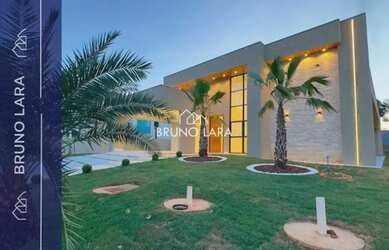 Imagem: A casa em condomínio possui 4 Dormitórios, 3 Banheiros, 3