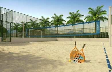 Imagem: O apartamento possui 1 Dormitório, 1 Banheiro, 33m² de Área