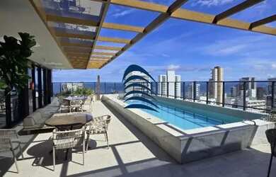 Imagem 13: Excelente apartamento na Barra, quarto e sala, porteira fechada, 29m2,...