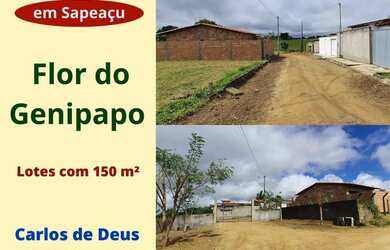 Imagem: O terreno possui 150m² de Área e está localizado em Sapeaçu