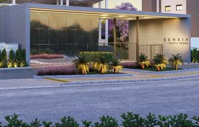 Imagem 7: Sensia Ponta Negra. Varanda, Imóvel novo, 63m² de Áreae1 Vaga na garagem