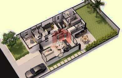 Imagem 12: Casa Térrea. Piscina, Churrasqueira, Ar-condicionadoeImóvel novo