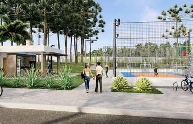 Imagem: A casa possui 3 Dormitórios, 1 Banheiro, 3 Vagas na garagem