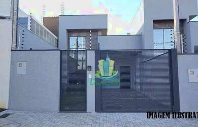 Imagem: A casa possui 3 Dormitórios, 2 Banheiros, 1 Vaga na garagem