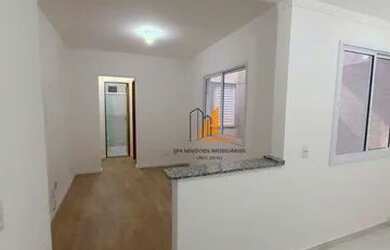 Imagem: O apartamento possui 1 Dormitório, 1 Banheiro, 30m² de Área