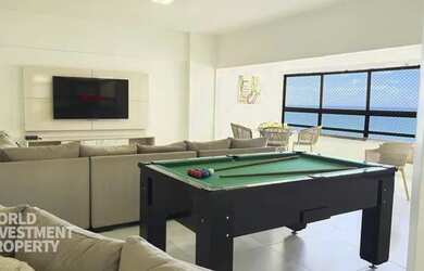 Imagem: O apartamento possui 4 Dormitórios, 5 Banheiros, 3 Vagas na