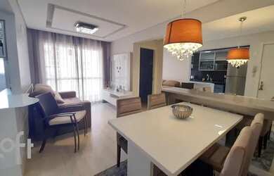 Imagem: O apartamento possui 2 Dormitórios, 1 Banheiro, 58m² de Área