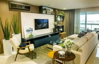 Imagem: O apartamento possui 3 Dormitórios, 4 Banheiros, 3 Vagas na