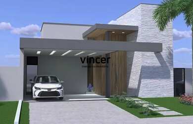 Imagem: A casa possui 3 Dormitórios, 4 Banheiros, 2 Vagas na garagem