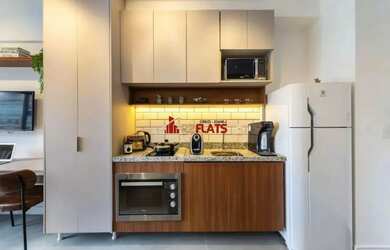 Imagem: O studio possui 1 Dormitório, 1 Banheiro, 29m² de Área, Imóvel