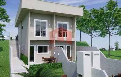 Imagem: A casa possui 2 Dormitórios, 1 Banheiro, 2 Vagas na garagem