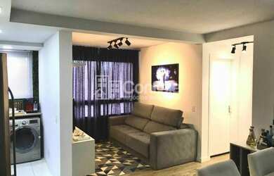 Imagem 3: Apartamento Padrão. Churrasqueira, Imóvel mobiliado, 52m² de Áreae1...