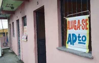 Imagem: O apartamento possui 1 Dormitório, 1 Banheiro, 1 Vaga na garagem