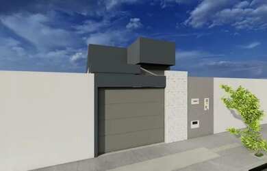 Imagem: A casa possui 3 Dormitórios, 1 Banheiro, 1 Vaga na garagem