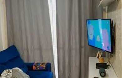 Imagem: O apartamento possui 1 Dormitório, 1 Banheiro, 1 Vaga na garagem