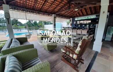 Imagem: A casa em condomínio possui 4 Dormitórios, 3 Banheiros, 5