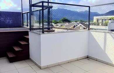 Imagem: O apartamento na cobertura possui 3 Dormitórios, 4 Banheiros