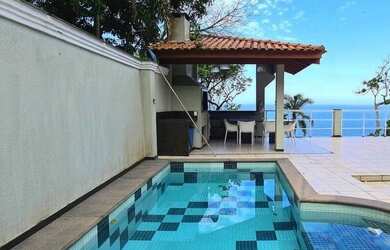 Imagem 2: Casa à Venda no Morro do Sorocotuba em Guarujá, praia do Éden